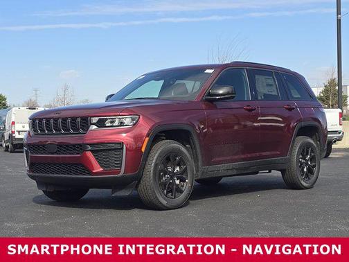Velvet Red Pearlcoat 2026 Jeep Grand Cherokee Altitude