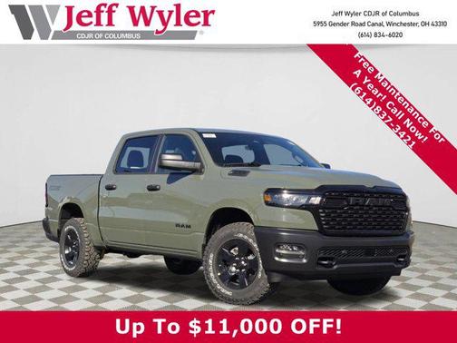 2026 RAM 1500 Warlock Crew Cab 4x4 5'7' Box