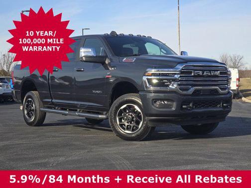 Forged Blue Metallic 2026 RAM 2500 Laramie Crew Cab 4x4 6'4' Box