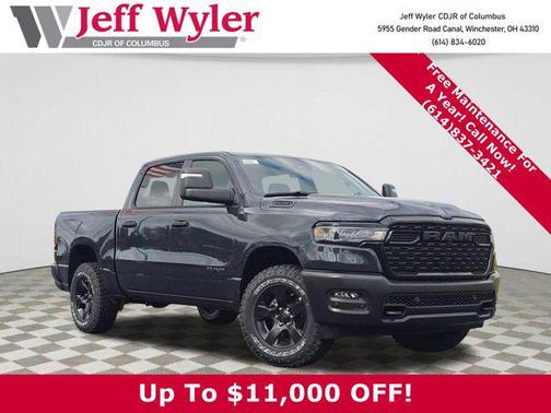 2026 RAM 1500 Warlock Crew Cab 4x4 5'7' Box