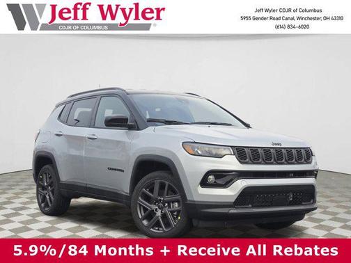 Silver Zynith Metallic Clearcoat 2026 Jeep Compass Limited