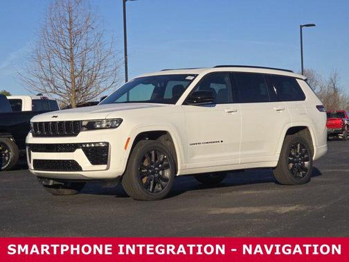 Bright White Clearcoat 2026 Jeep Grand Cherokee L Limited