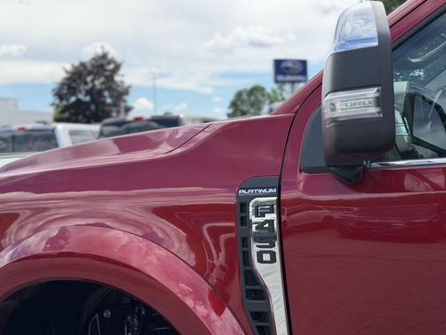 Ruby Red Metallic Tinted Clearcoat 2026 Ford F-450 Platinum