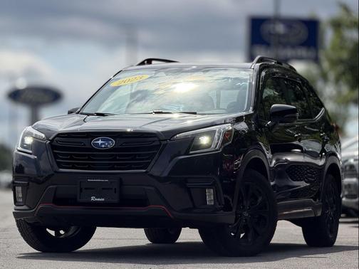 Crystal Black Silica 2023 Subaru Forester Sport