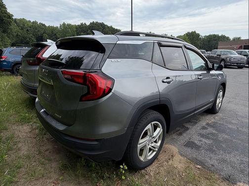 Satin Steel Metallic 2019 GMC Terrain SLE
