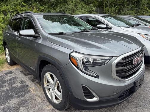 Satin Steel Metallic 2019 GMC Terrain SLE