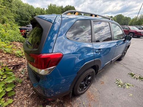 Geyser Blue 2022 Subaru Forester Wilderness