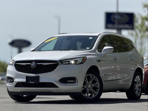 White Frost Tricoat 2021 Buick Enclave AWD Avenir