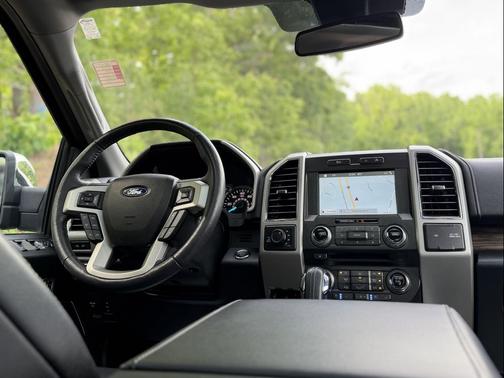 Shadow Black 2018 Ford F-150 Lariat