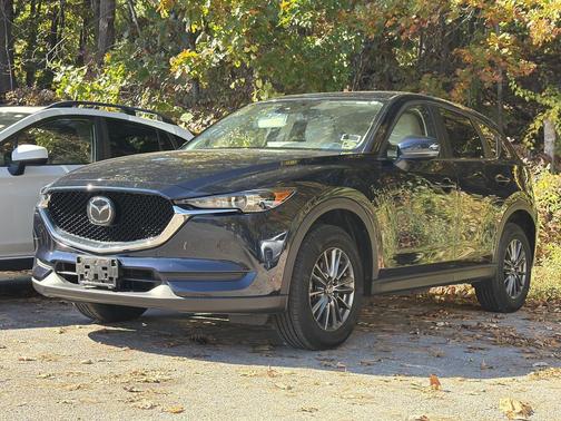 Deep Crystal Blue Mica 2021 Mazda CX-5 Touring