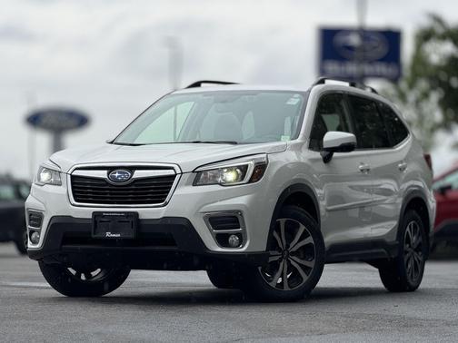 Crystal White Pearl 2020 Subaru Forester Limited