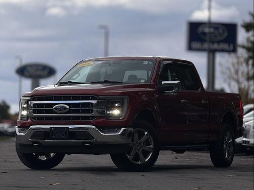 Rapid Red Metallic Tinted Clearcoat 2021 Ford F-150 Lariat