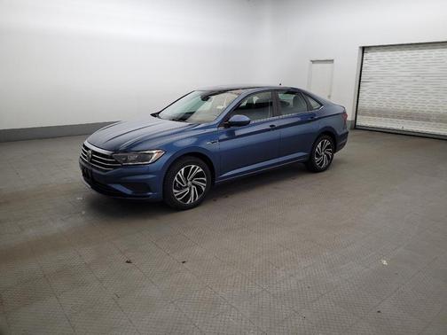 Silk Blue Metallic 2021 Volkswagen Jetta 1.4T SEL