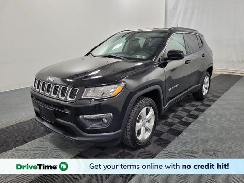 Diamond Black Crystal Pearlcoat 2020 Jeep Compass Latitude