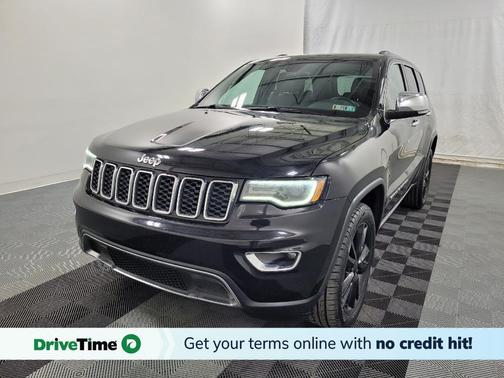 Diamond Black Crystal Pearlcoat 2018 Jeep Grand Cherokee Limited