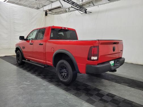 Flame Red Clearcoat 2022 RAM 1500 Classic Warlock Quad Cab 4x4 6'4' Box