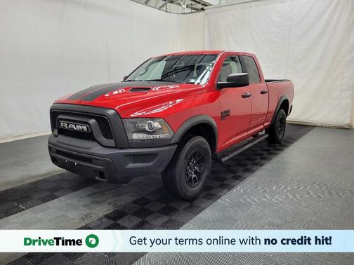 Flame Red Clearcoat 2022 RAM 1500 Classic Warlock Quad Cab 4x4 6'4' Box