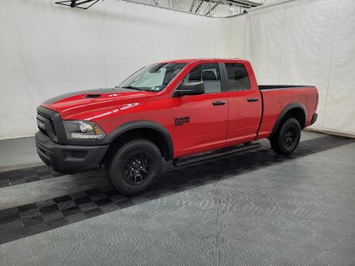Flame Red Clearcoat 2022 RAM 1500 Classic Warlock Quad Cab 4x4 6'4' Box