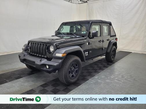Black Clearcoat 2018 Jeep Wrangler Unlimited Sport