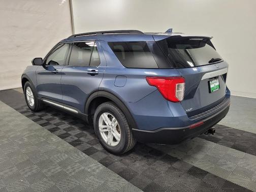 Blue 2020 Ford Explorer XLT