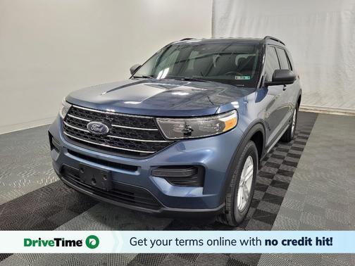Blue 2020 Ford Explorer XLT