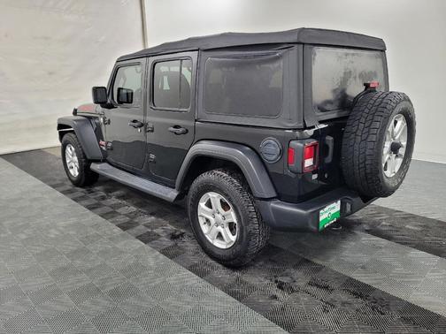 Black Clearcoat 2018 Jeep Wrangler Unlimited Sport