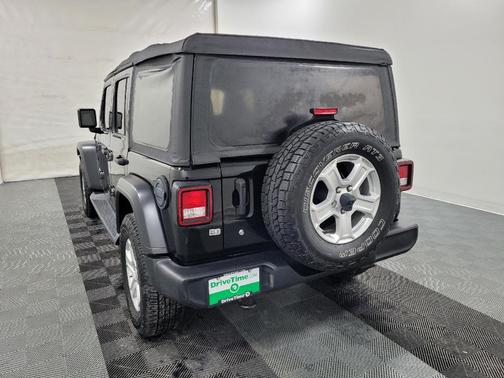 Black Clearcoat 2018 Jeep Wrangler Unlimited Sport