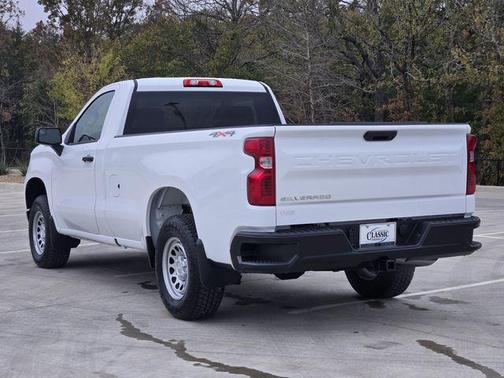 Summit White 2025 Chevrolet Silverado 1500 WT