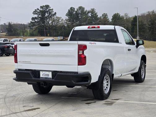 Summit White 2025 Chevrolet Silverado 1500 WT