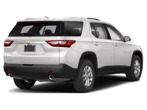 Summit White 2021 Chevrolet Traverse LT Leather