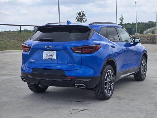 Blue 2025 Chevrolet Blazer RS