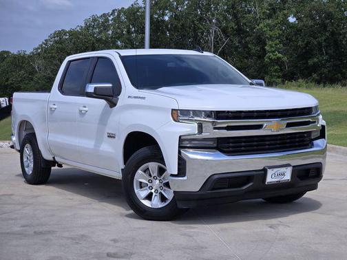 Summit White 2021 Chevrolet Silverado 1500 LT