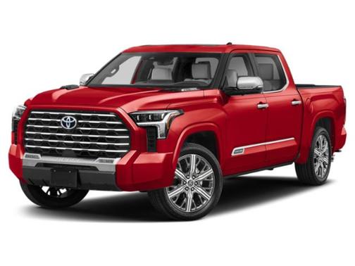 Red 2023 Toyota Tundra Hybrid Capstone