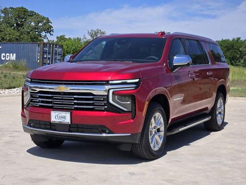Radiant Red Tintcoat 2026 Chevrolet Suburban Premier