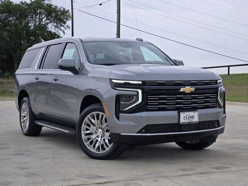 Sterling Gray Metallic 2025 Chevrolet Suburban 4WD High Country