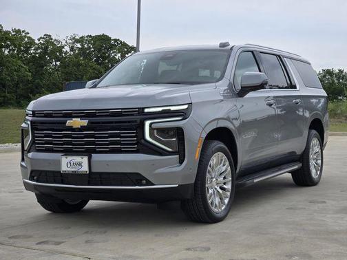 Sterling Gray Metallic 2025 Chevrolet Suburban 4WD High Country