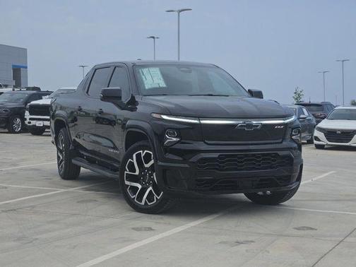 Black 2024 Chevrolet Silverado EV RST