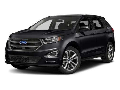 Shadow Black 2018 Ford Edge Sport
