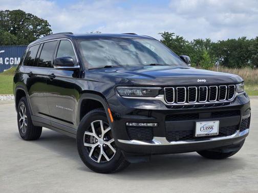 Diamond Black Crystal Pearlcoat 2024 Jeep Grand Cherokee L Limited