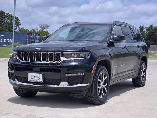 Diamond Black Crystal Pearlcoat 2024 Jeep Grand Cherokee L Limited