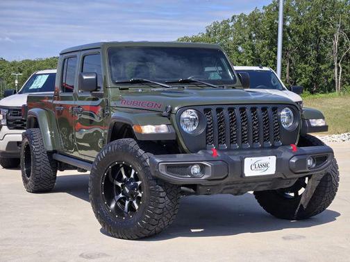 Sarge Green Clearcoat 2022 Jeep Gladiator Rubicon