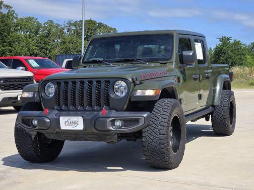 Sarge Green Clearcoat 2022 Jeep Gladiator Rubicon