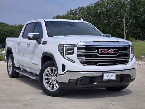Summit White 2022 GMC Sierra 1500 SLT