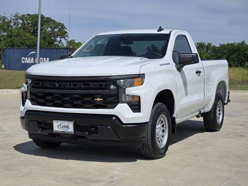 Summit White 2026 Chevrolet Silverado 1500 Base