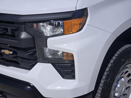 Summit White 2025 Chevrolet Silverado 1500 WT