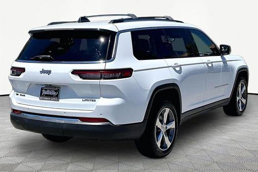 Bright White Clearcoat 2021 Jeep Grand Cherokee L Limited