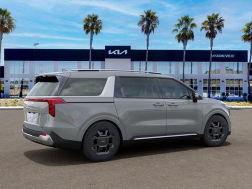 Ceramic Silver 2026 Kia Carnival Hybrid SX