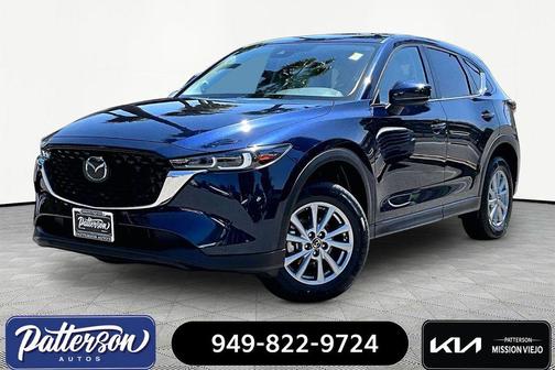 Deep Crystal Blue Mica 2023 Mazda CX-5 2.5 S Preferred Package