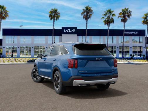 Mineral Blue 2026 Kia Sorento Hybrid EX