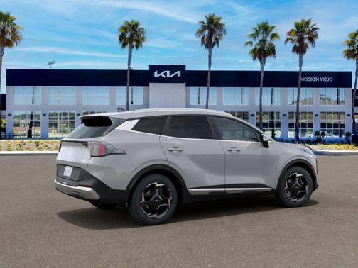 Wolf Gray 2026 Kia Sportage Hybrid EX